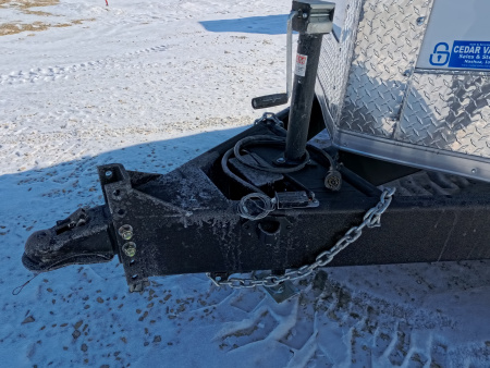 New 2026 Formula Trailers 8.5 x 28 x 7 Conquest Flat Top Sloped V-Nose Car Hauler with 10k GVWR Cargo / Enclosed Trailer