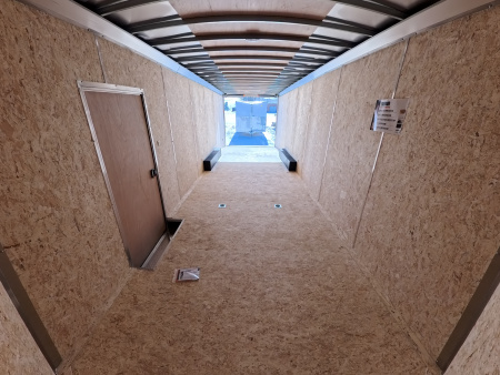 New 2026 Formula Trailers 8.5 x 28 x 7 Conquest Flat Top Sloped V-Nose Car Hauler with 10k GVWR Cargo / Enclosed Trailer