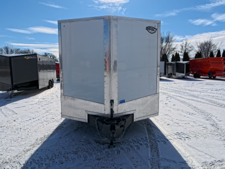 New 2026 Formula Trailers 8.5 x 28 x 7 Conquest Flat Top Sloped V-Nose Car Hauler with 10k GVWR Cargo / Enclosed Trailer