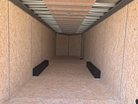 New 2026 Formula Trailers 8'6" x 28' x 7' Conquest Flat Top Sloped V-Nose Car Hauler with 10K GVWR Cargo / Enclosed Trailer