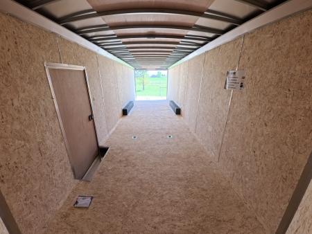 New 2026 Formula Trailers 8'6" x 28' x 7' Conquest Flat Top Sloped V-Nose Car Hauler with 10K GVWR Cargo / Enclosed Trailer