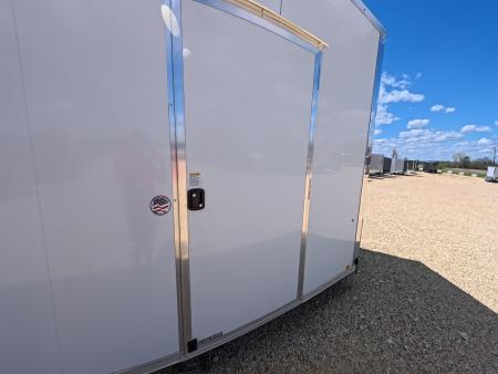 New 2026 Formula Trailers 8'6" x 28' x 7' Conquest Flat Top Sloped V-Nose Car Hauler with 10K GVWR Cargo / Enclosed Trailer