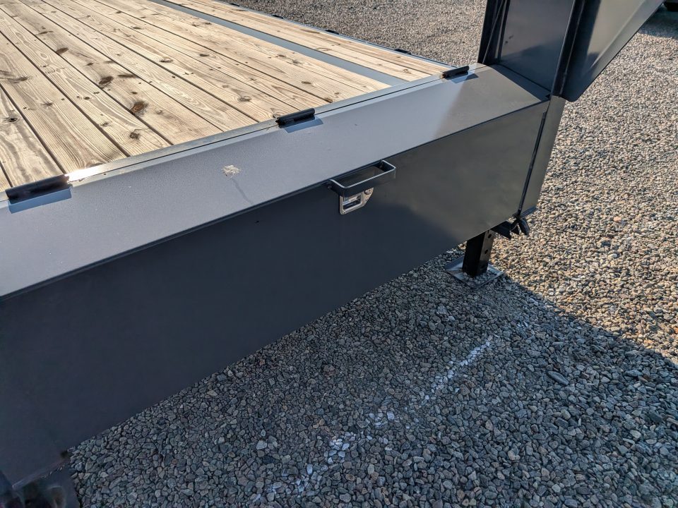 New 2026 Down 2 Earth Trailers 35' 17.5K Flatbed Trailer w/ 5' Dove and Real Steel Ramps