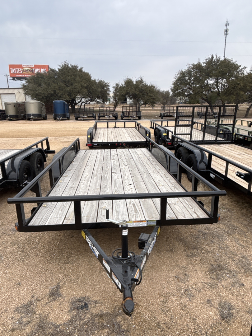 New 2025 Top Hat MP16 Utility Trailer