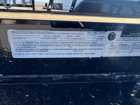 New 2026 Load Trail UT 83" x 18' Utility Trailer