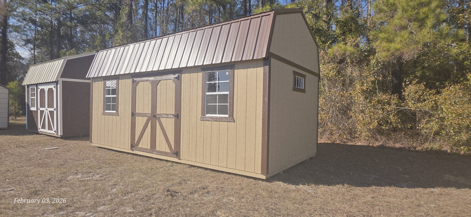New 2026 Yoder Portable Buildings Side Lofted Barn 10x20