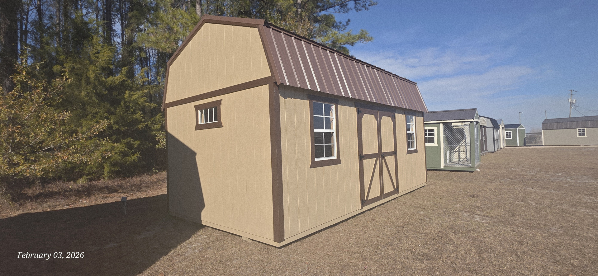 New 2026 Yoder Portable Buildings Side Lofted Barn 10x20