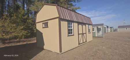 New 2026 Yoder Portable Buildings Side Lofted Barn 10x20