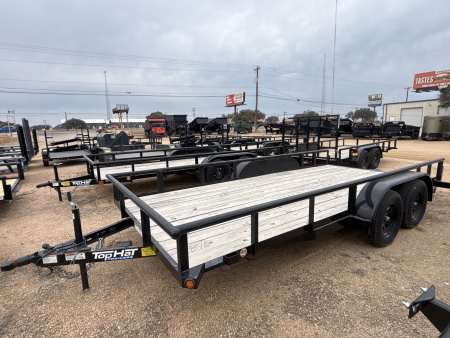 New 2025 Top Hat MP16 Utility Trailer