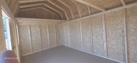 New 2026 Yoder Portable Buildings Side Lofted Barn 10X16