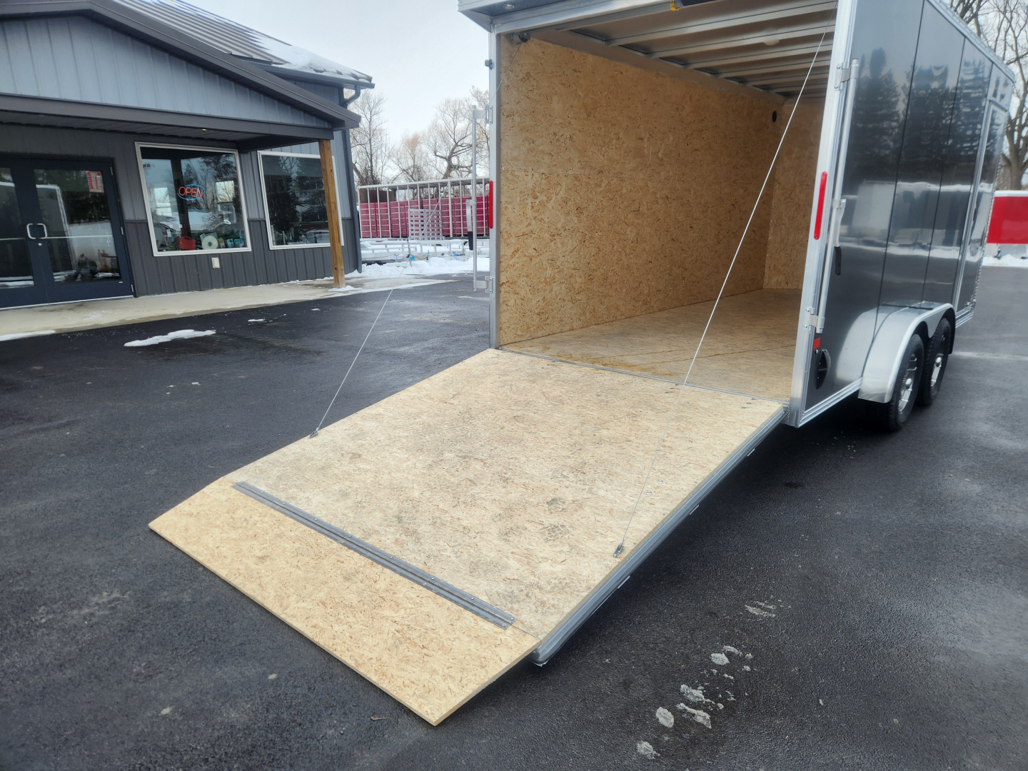 New 2026 ALCOM EZEC7.4X16IF Cargo / Enclosed Trailer