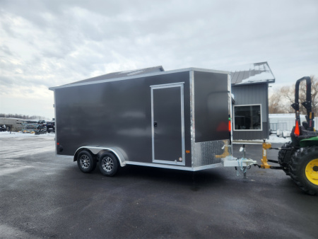 New 2026 ALCOM EZEC7.4X16IF Cargo / Enclosed Trailer