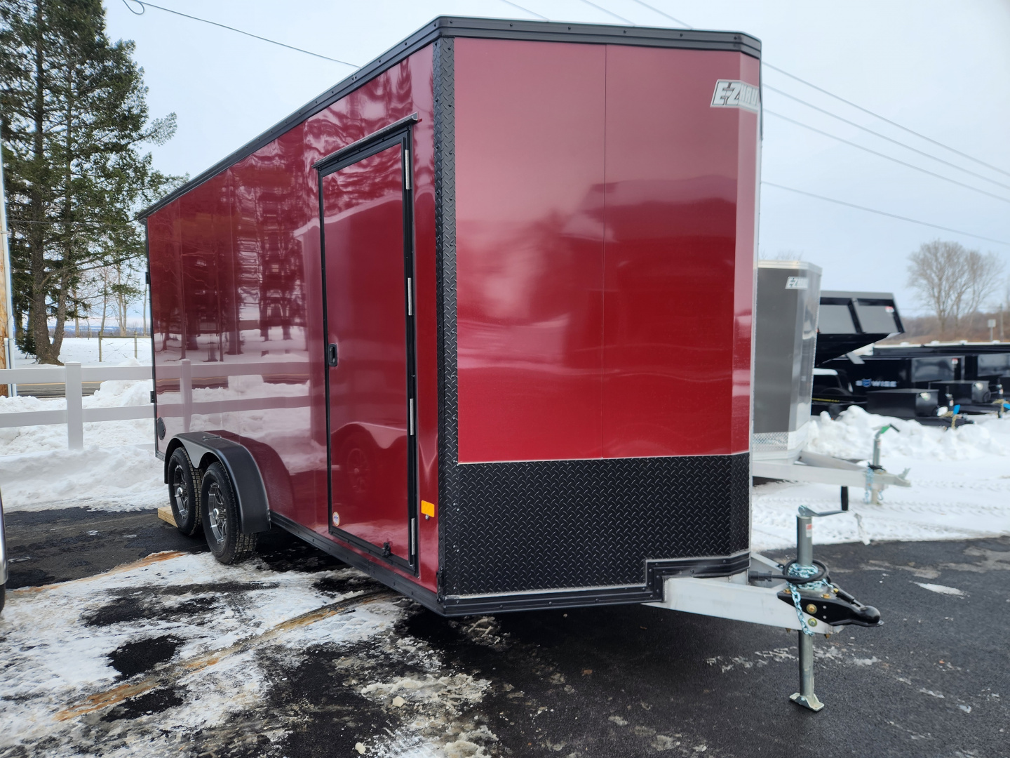 New 2026 ALCOM EZ HAULER EZEC7.4X16IF Cargo / Enclosed Trailer