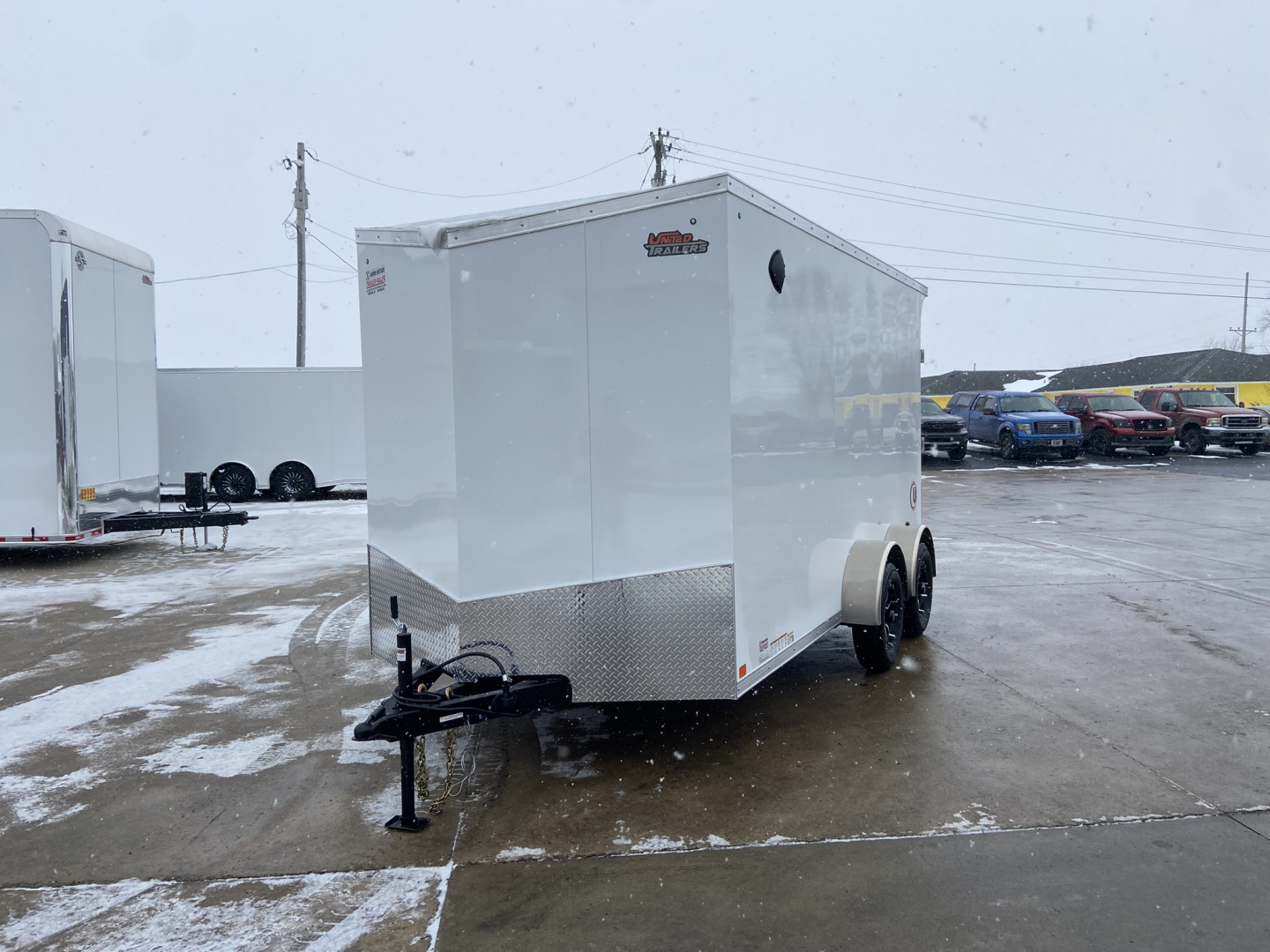 New 2026 United UJ Enclosed Cargo Trailer 14'