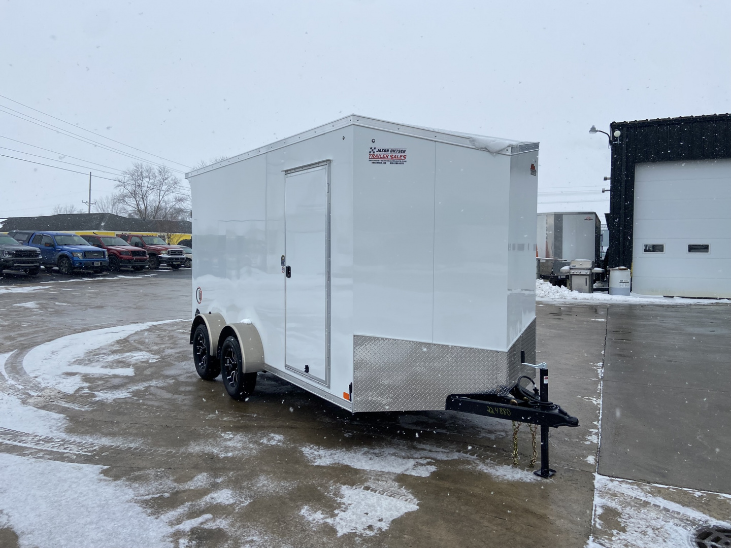New 2026 United UJ Enclosed Cargo Trailer 14'