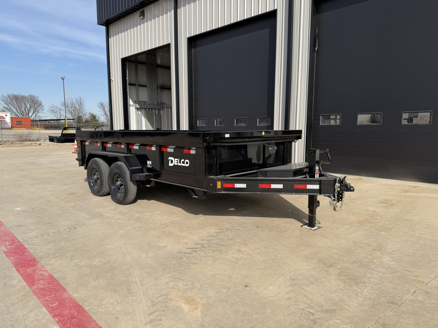 New 2026 Delco Trailers D314 Dump Trailer