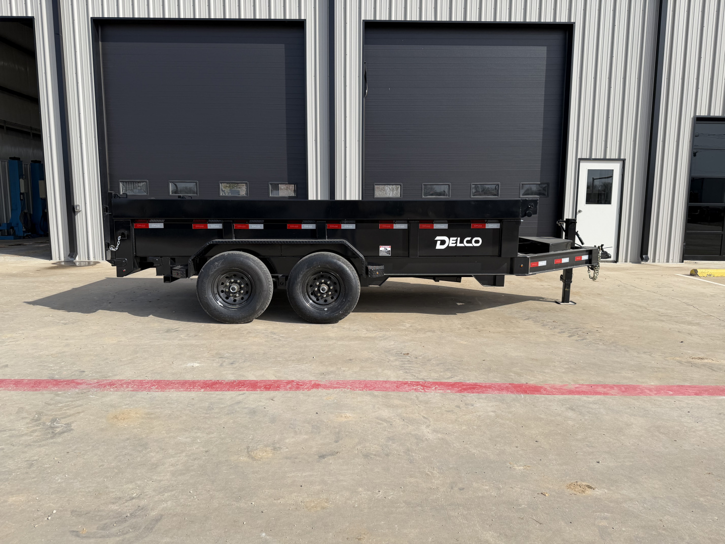 New 2026 Delco Trailers D314 Dump Trailer