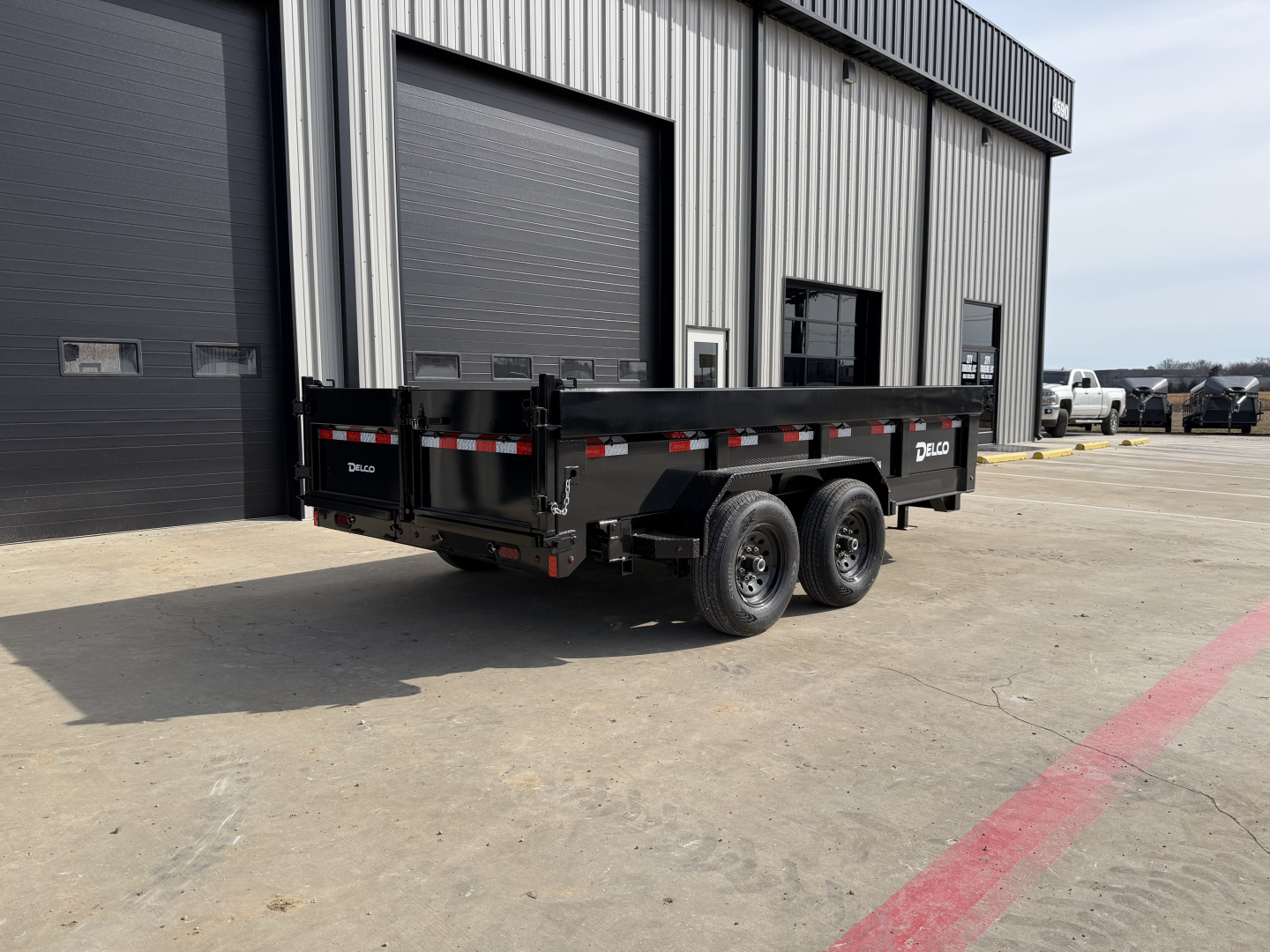 New 2026 Delco Trailers D314 Dump Trailer