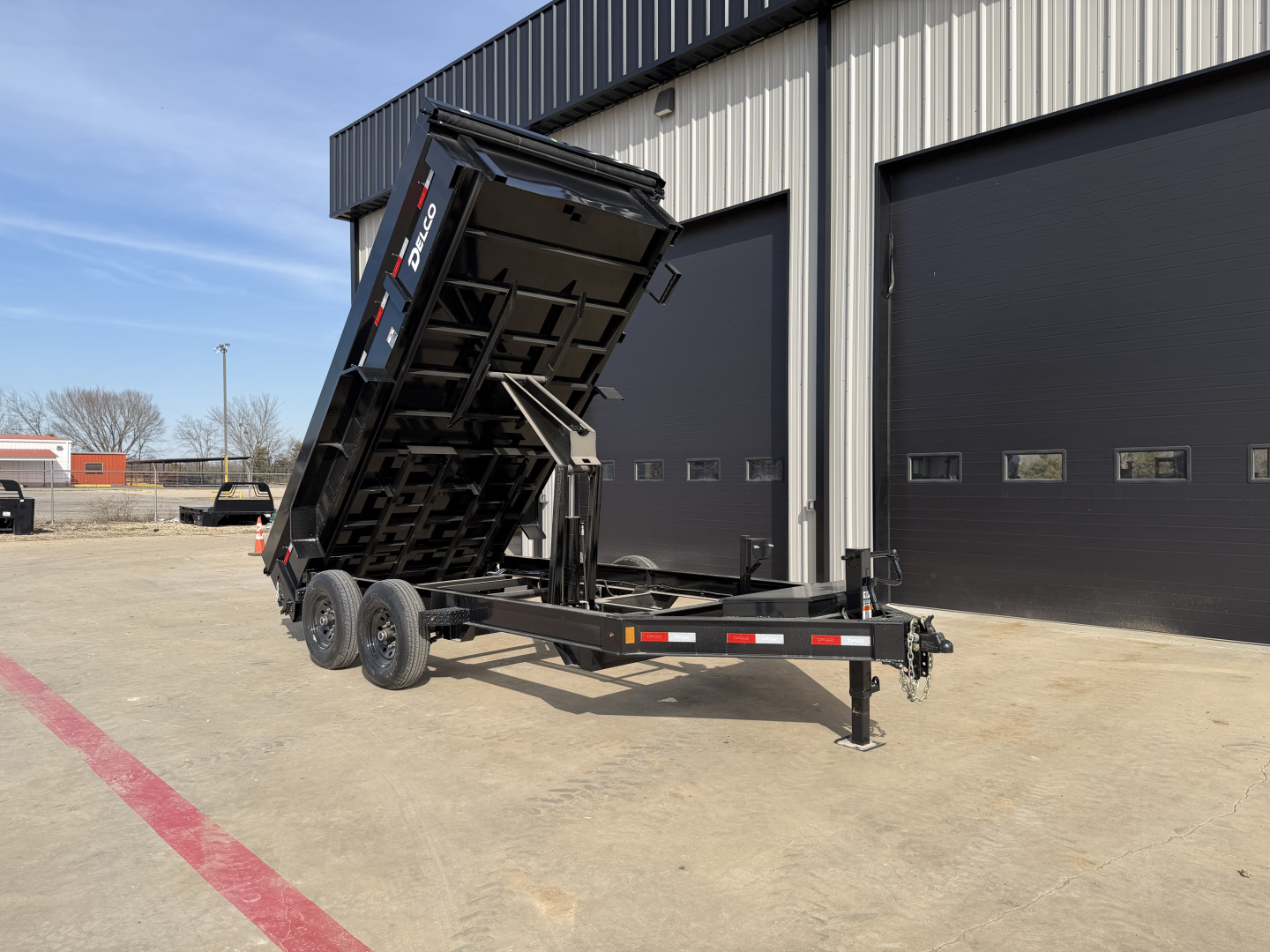 New 2026 Delco Trailers D314 Dump Trailer