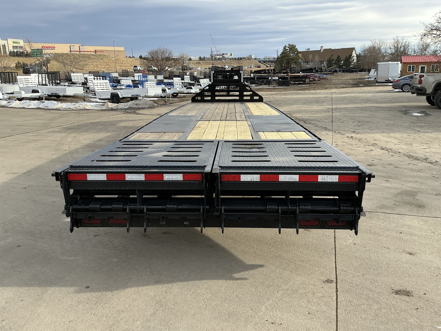 Used 2024 Midsota NFB32-GN-259 Flatbed Trailer