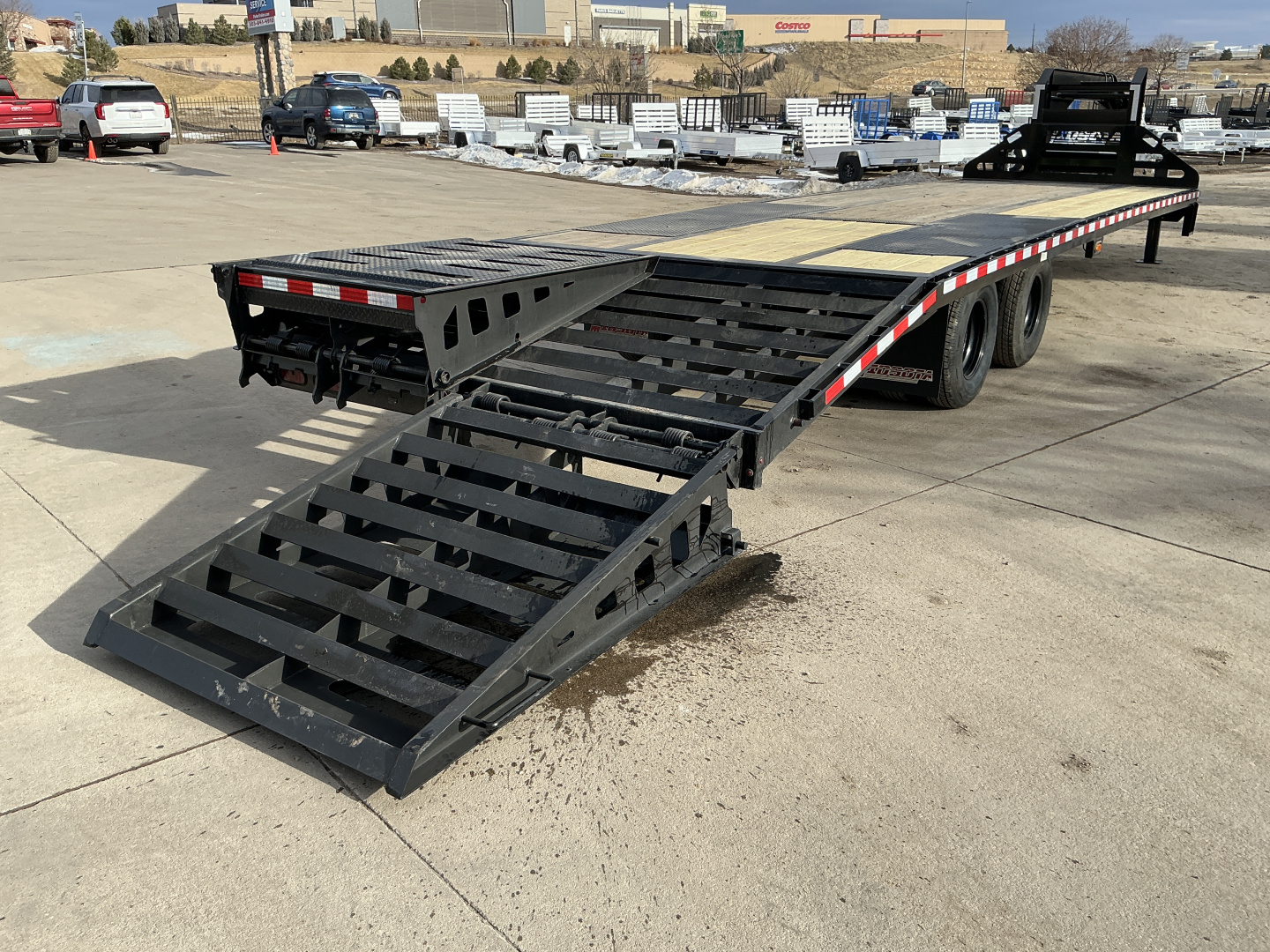 Used 2024 Midsota NFB32-GN-259 Flatbed Trailer