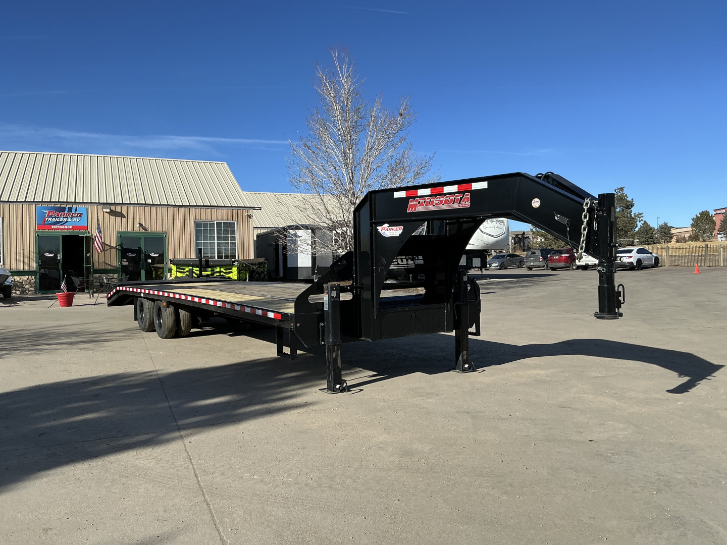 Used 2024 Midsota NFB32-GN-259 Flatbed Trailer