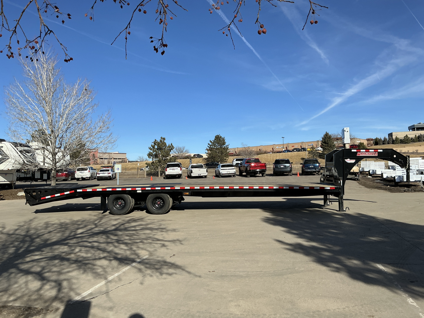 Used 2024 Midsota NFB32-GN-259 Flatbed Trailer