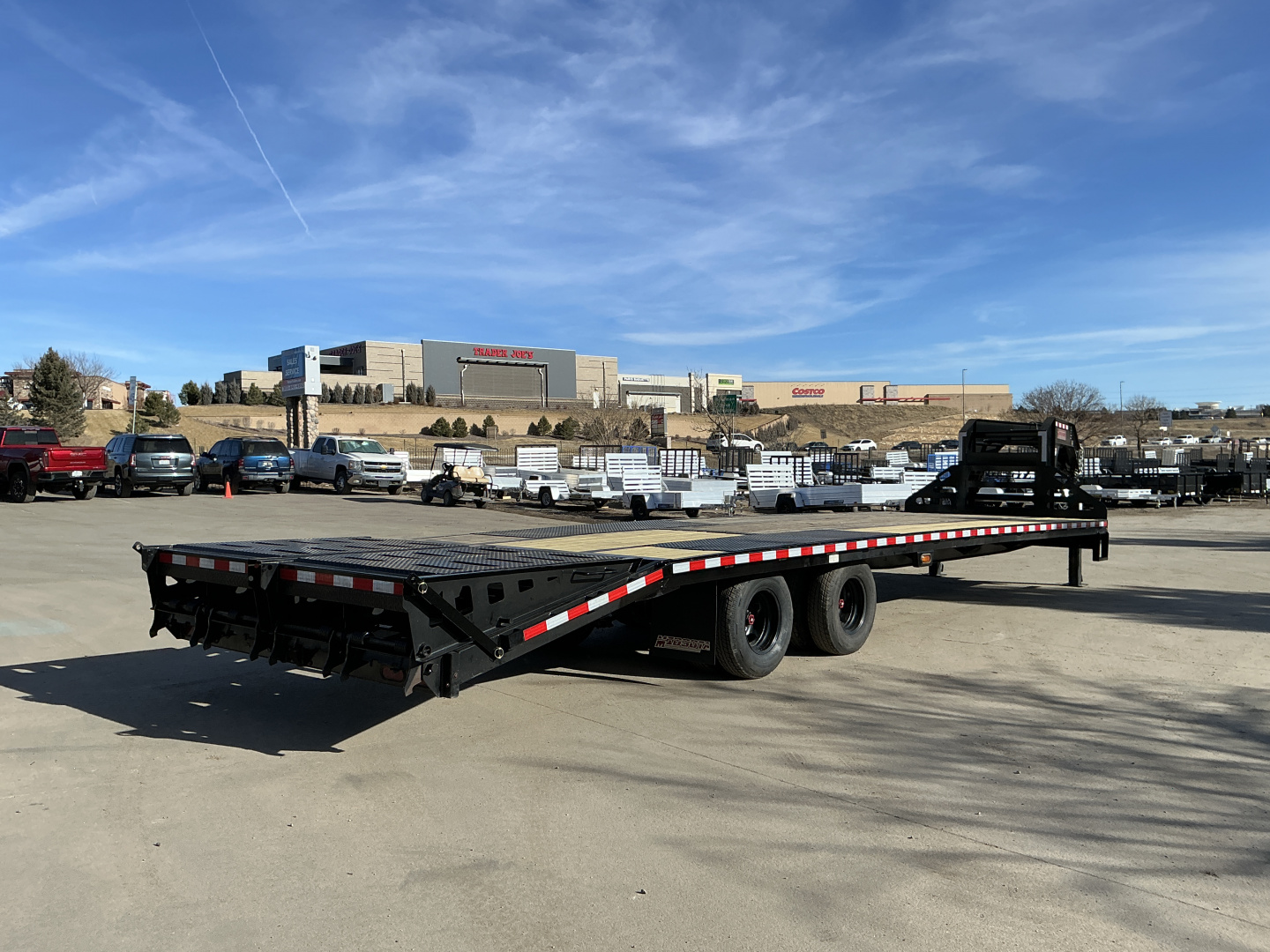 Used 2024 Midsota NFB32-GN-259 Flatbed Trailer