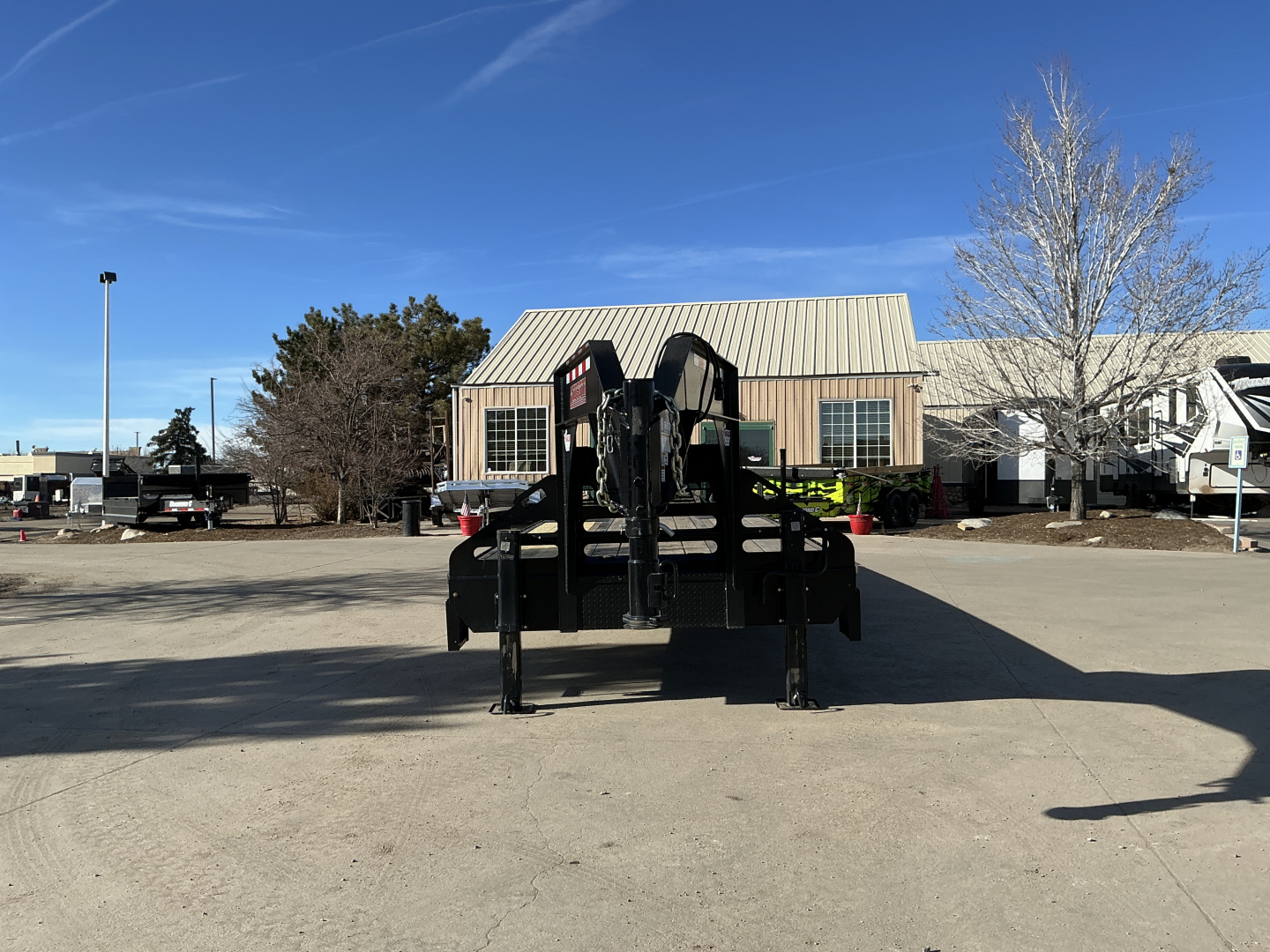 Used 2024 Midsota NFB32-GN-259 Flatbed Trailer