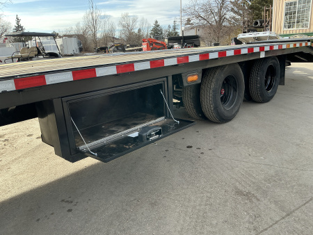 Used 2024 Midsota NFB32-GN-259 Flatbed Trailer