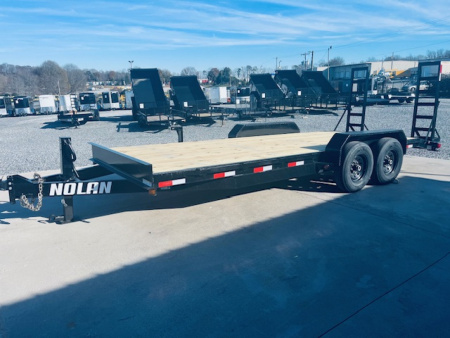 New 2026 Nolan 7X20 14K Equipment Trailer