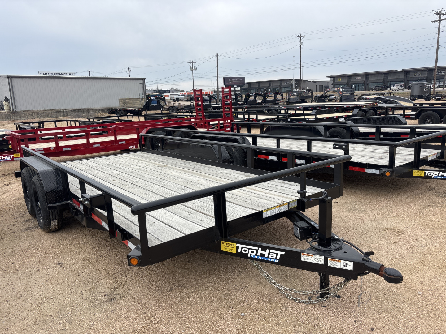 New 2025 Top Hat HP Utility Trailer