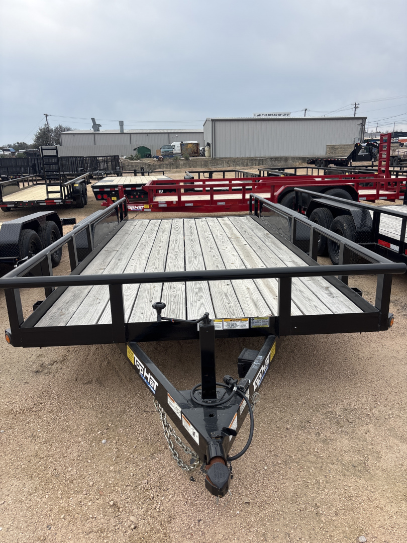 New 2025 Top Hat HP Utility Trailer