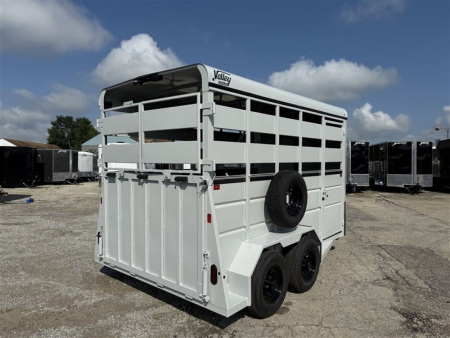 New 2026 Valley 2 HORSE STRAIGHT LOAD w/ RAMP >> EXTRA TALL & WIDE
