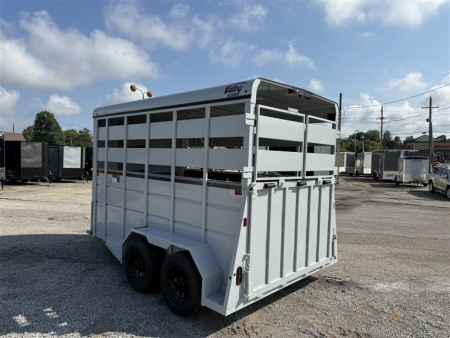 New 2026 Valley 2 HORSE STRAIGHT LOAD w/ RAMP >> EXTRA TALL & WIDE