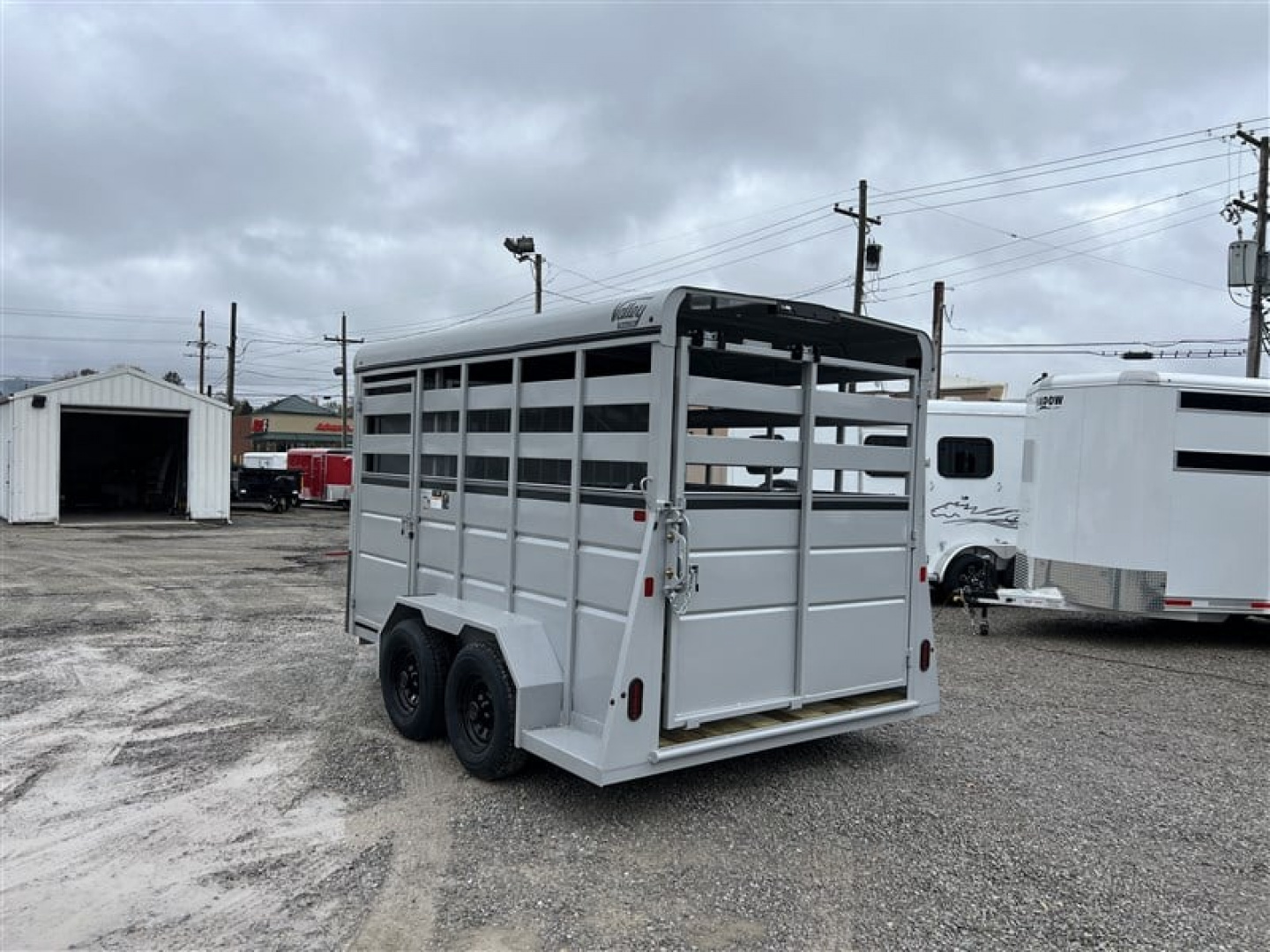 New 2026 Valley 2 HORSE SLANT LOAD COMBO STANDARD 7' Tall