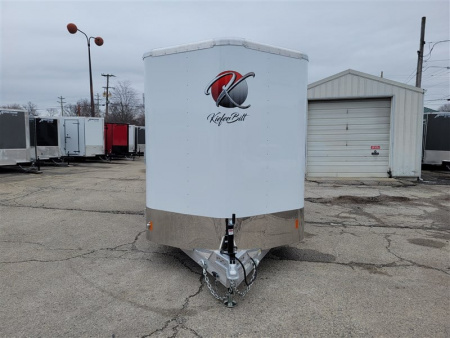 New 2026 Kiefer 2 HORSE STRAIGHT LOAD w/ RAMP Horse Trailer