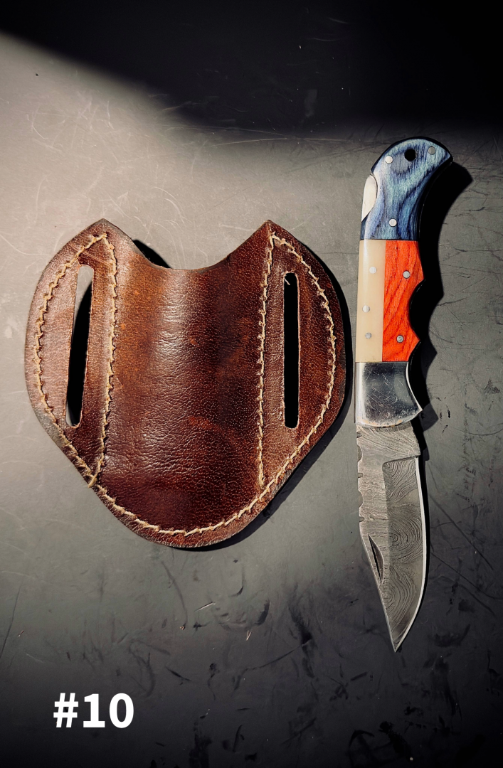 New 2026 GTS Damascus Steel Pocket Knives Accessories