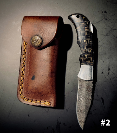 New 2026 GTS Damascus Steel Pocket Knives Accessories