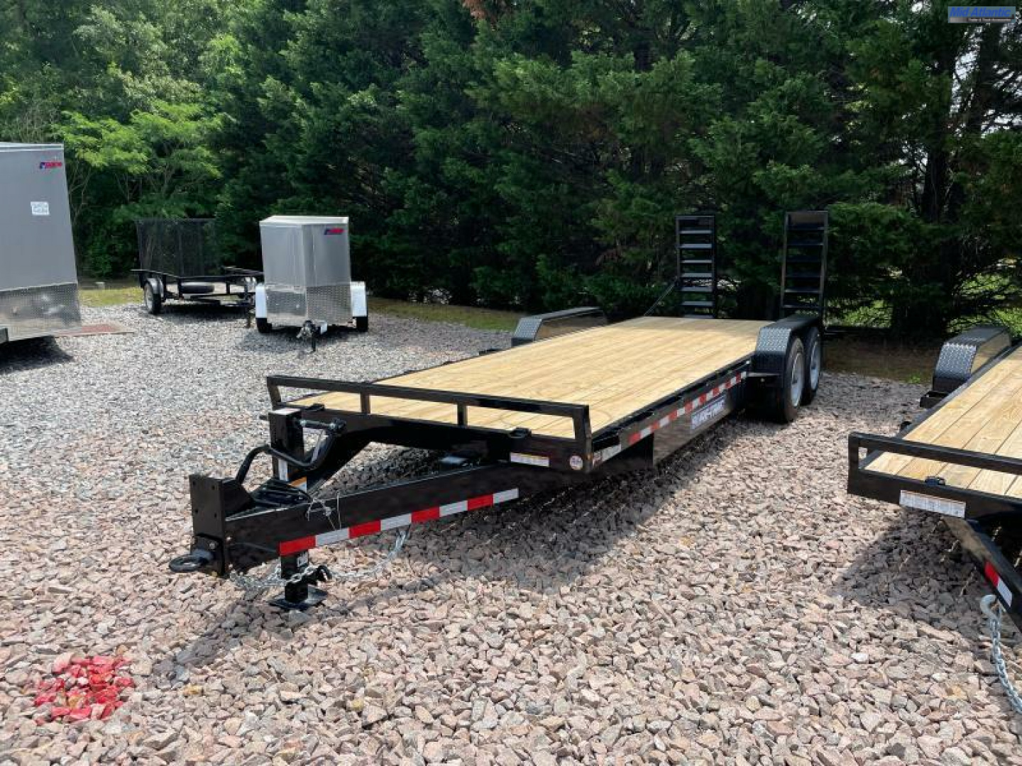New 2023 Sure-Trac 7 x 22 (20+2) Equipment Trailer  16K