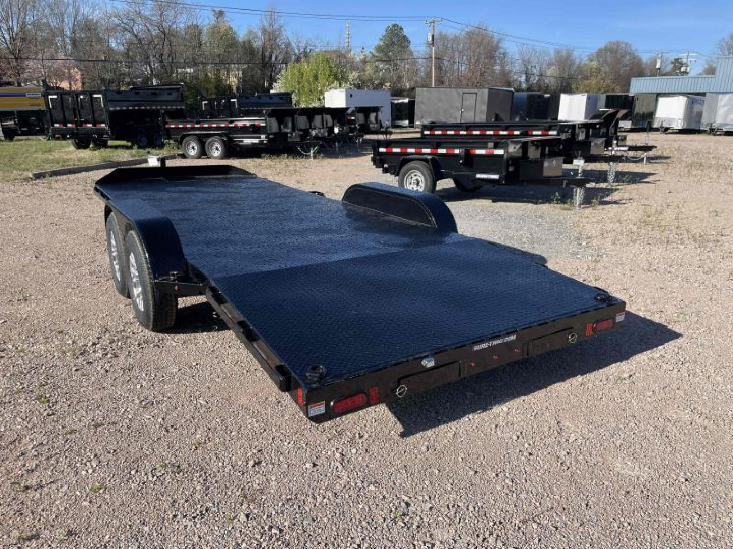 New 2025 Sure-Trac 7 x 20 Steel Deck Car Hauler  10k