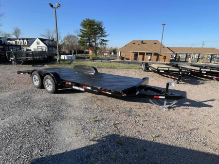 New 2025 Sure-Trac 7 x 20 Steel Deck Car Hauler  10k