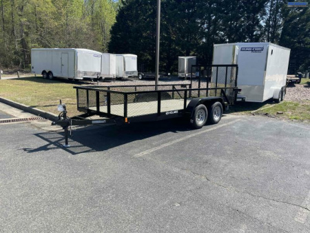 New 2025 Holmes 6'4  x 16' 7k Tandem Axle Utility Trailer