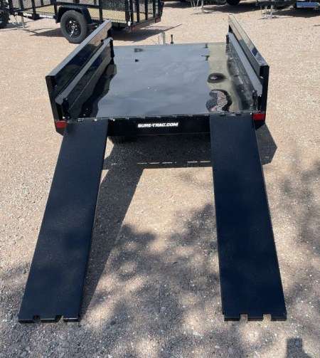 New 2025 Sure-Trac 4.5 x 8ft Utility Dump Trailer