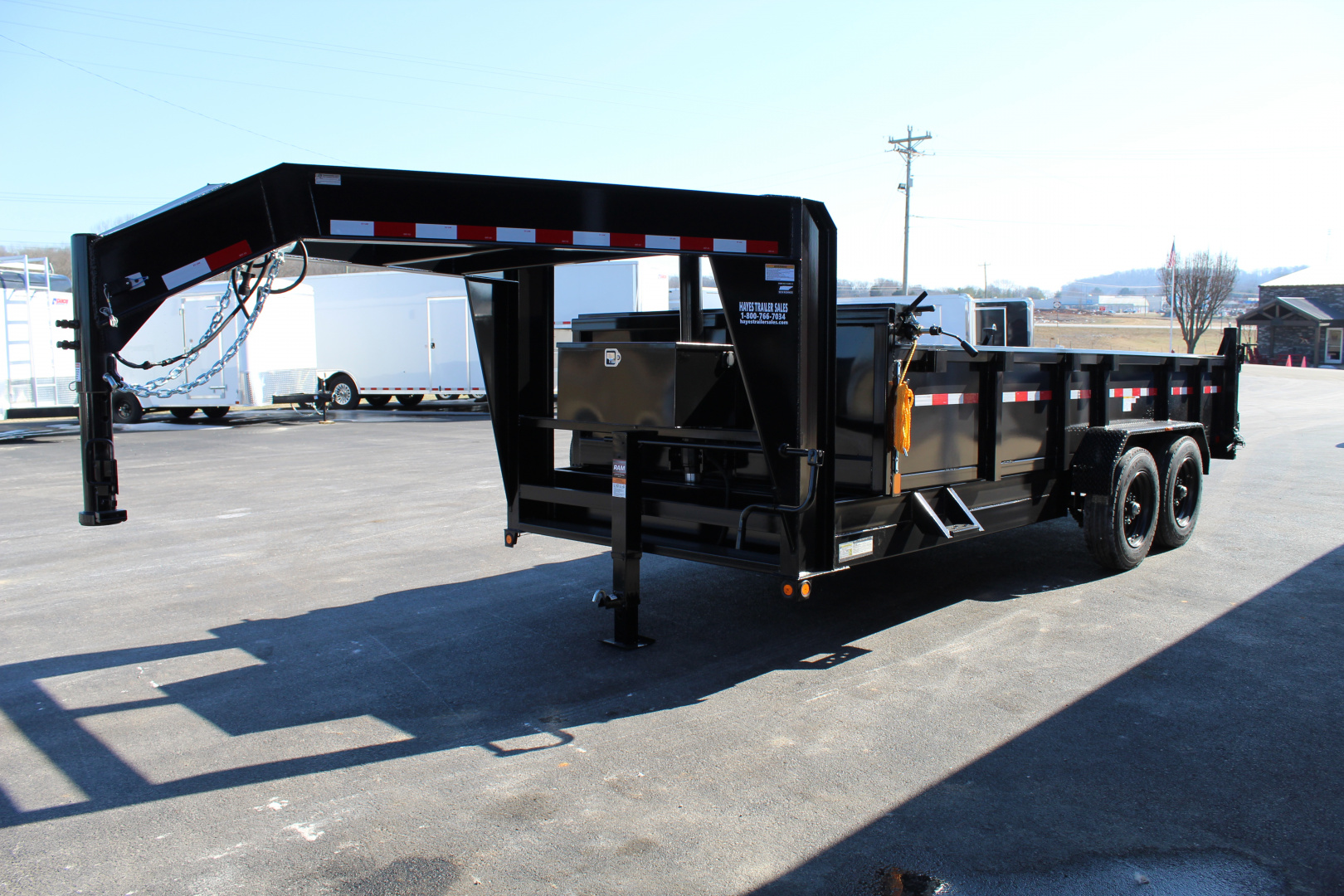 New 2026 Homesteader Trailer 716TX Dump Trailer