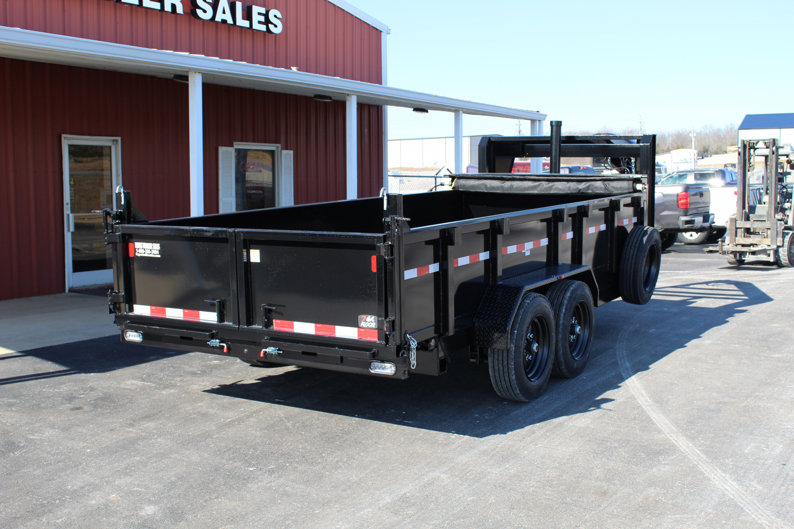 New 2026 Homesteader Trailer 716TX Dump Trailer