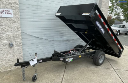 New 2025 Sure-Trac 4.5 x 8ft Utility Dump Trailer