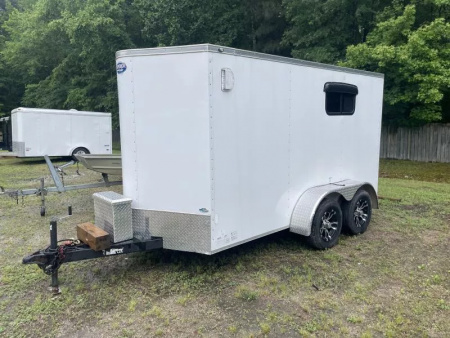 Used 2020 Forest River 6x12 Cargo / Enclosed Trailer