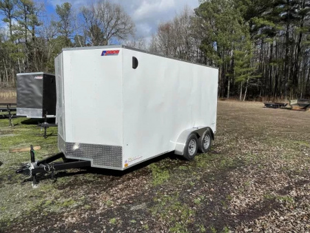 New 2025 Pace American 7x14 Enclosed Trailer