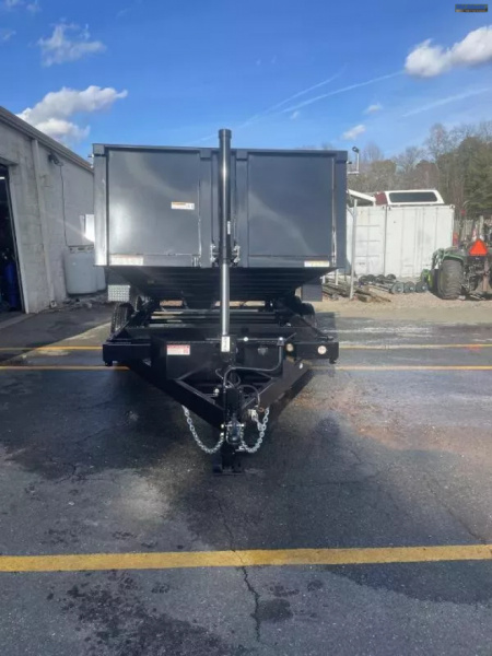 New 2026 Sure-Trac 82 IN x 14 HD Low Profile Dump Trailer  14K Telescopic